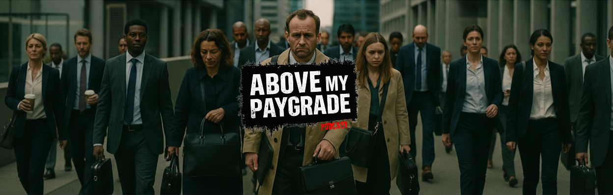 Above My Paygrade Podcast Merch